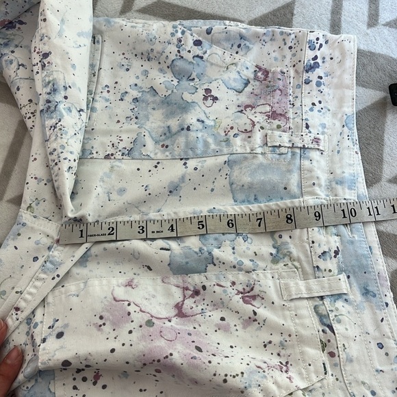 Anthropologie Wanderer Watercolor Cargo Pants size 27 - Picture 9 of 10